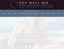 Tablet Screenshot of plasticsurgerysocal.com